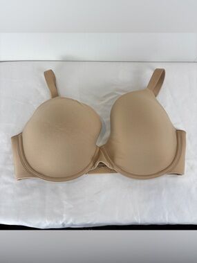 Soma 36DD Enbliss Full Coverage Underwire Bra Nude Beige Contour Cups Comfort